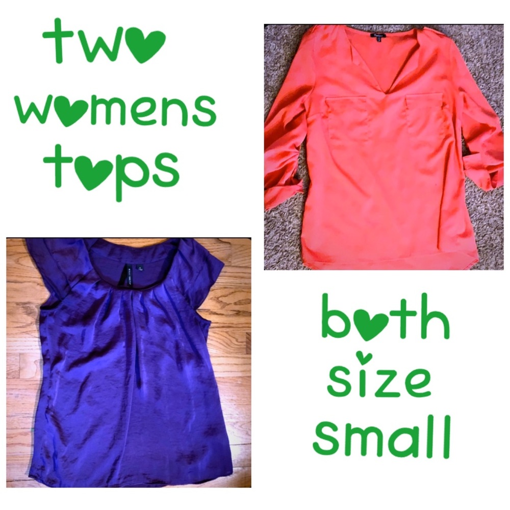 Lot Of 2 Women’s Tops - Size Small